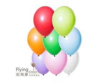 9吋圓形標準粉面氣球-Decomex[標準綜合色](100顆/包)