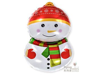 圓滾滾聖誕雪人(78*47cm)