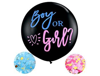 24吋寶寶性別揭曉氣球 Boy OR girl？(1顆)