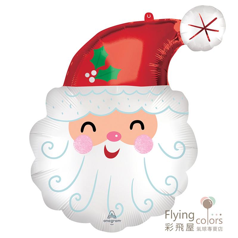 (原圖)43342-LRG 微笑聖誕老人頭鋁箔氣球smiley-satin-santa-head.jpg