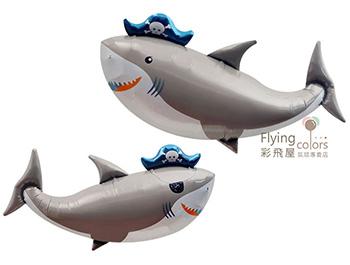 海盜鯊魚-雙面不同圖案(96*63cm)