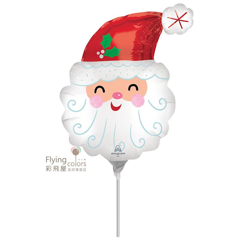 (原圖)43352-14吋 微笑聖誕老人頭鋁箔氣球smiley-satin-santa-head.jpg