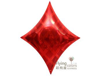 撲克牌[方塊]鋁箔氣球(60*54cm)