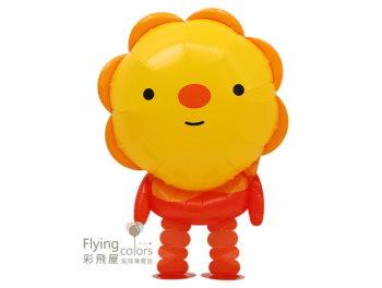 造型寵物散步鋁箔氣球-[奶油獅](62*54cm)
