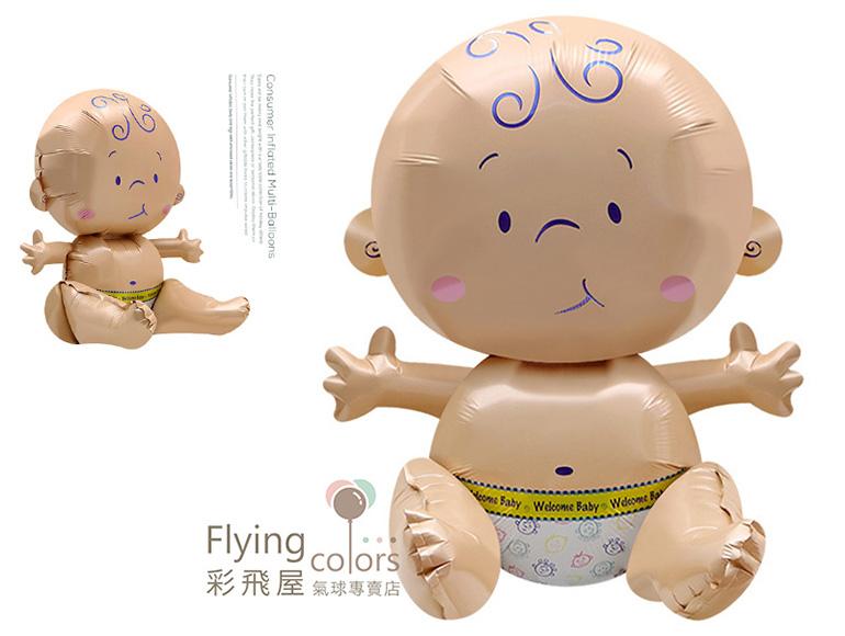 (原圖)CE91427 4D立體坐立嬰兒寶寶鋁箔氣球[女寶寶].jpg