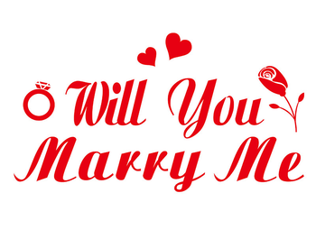 「轉印貼紙」Will You Marry Me 波波球 持久球 透明氣球貼紙 求婚