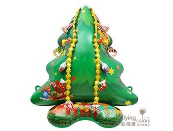 ஐ站立聖誕樹鋁箔氣球(成品:122*116*55cm)