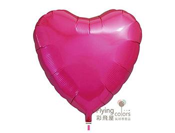 14吋/18吋心型鋁箔氣球-世界上漂浮時間最長的氣球[桃紅色]