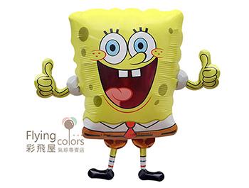ஐ讚讚海綿寶寶鋁箔氣球(66*56cm)