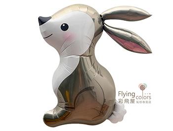 ஐ叢林兔子鋁箔氣球(70*62cm)