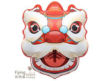 紅色醒獅鋁箔氣球(58*52cm)