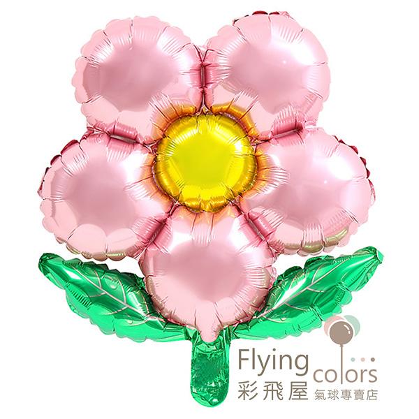 (原圖) Round-11 最耐久的氣球花-五瓣綠葉[粉紅色花瓣+黃色花心] 2.jpg