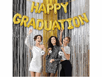 ஐ畢業典禮裝飾HAPPY GRADUATION場景佈置A款