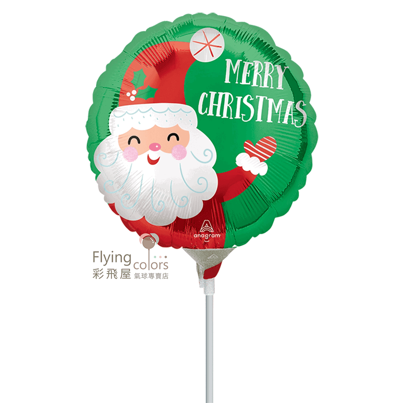 (原圖)43355-9吋 快樂聖誕老人鋁箔氣球-聖誕節派對-Smiley-Satin-Santa-Christmas.jpg