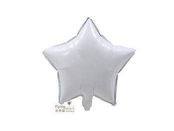 18吋星型鋁箔氣球[白色](45*45cm)