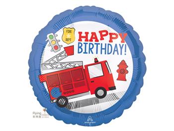18吋消防大隊生日氣球(45cm)