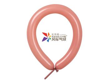 260長條標準面氣球-風車牌[復古粉色](100入/包)