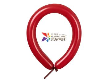 260長條標準面氣球-風車牌[石榴紅色](100入/包)
