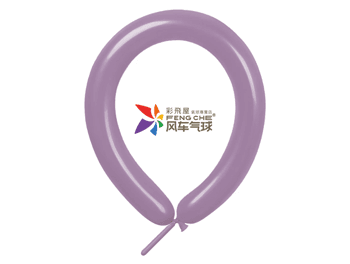 260長條標準面氣球-風車牌[暮光紫色](100入/包)