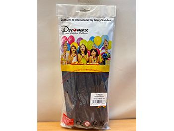 660長條標準面氣球-Decomex[黑色](20顆/包)
