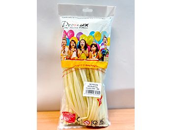 260長條標準面氣球-D牌[透明色](100顆/包)