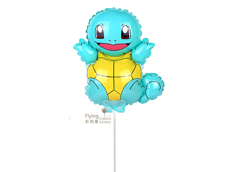 ஐ14吋傑尼龜口吹氣球 (35cm)
