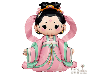 ஐ霓裳嫦娥鋁箔氣球(60*50cm)