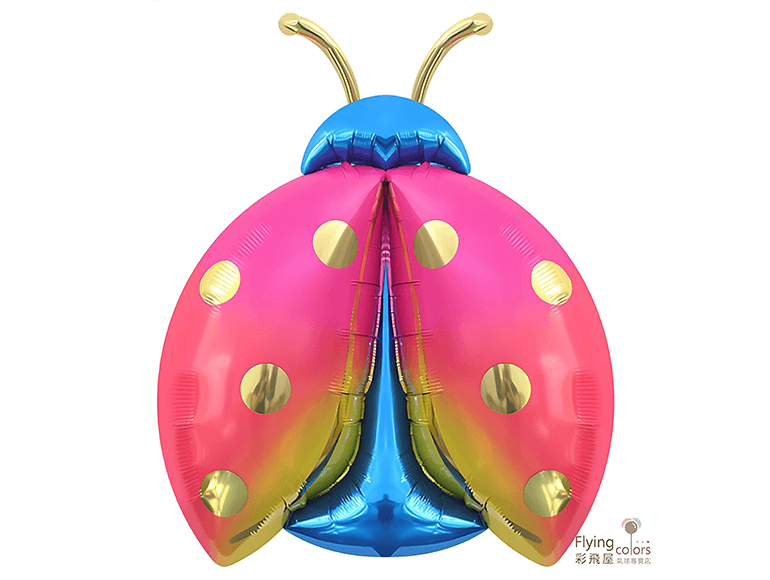 ஐ七星瓢蟲鋁箔氣球(75*64cm)