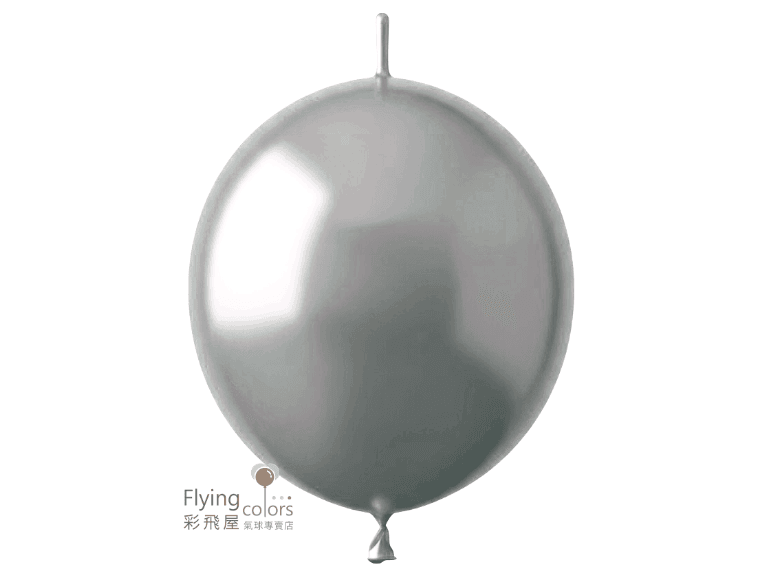 12吋連接球-奇迹之星[金屬銀色](100顆/包)