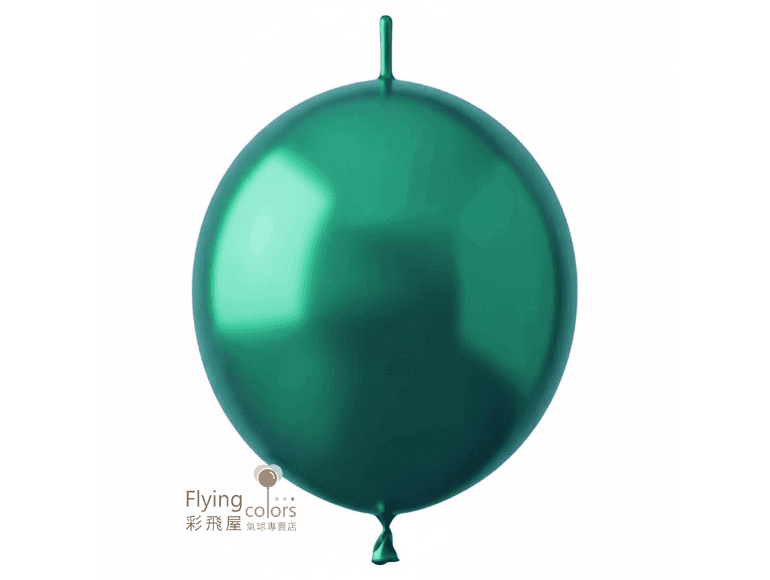 12吋連接球-奇迹之星[金屬綠色](100顆/包)