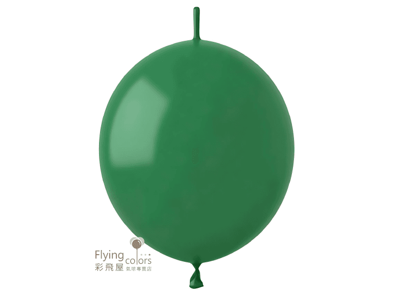 12吋連接球-奇迹之星[墨綠色](100顆/包)