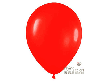 9吋圓形標準面氣球-Sempertex[標準紅色](100顆/包)