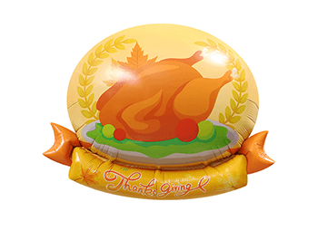 烤雞鋁箔氣球(65*59cm)