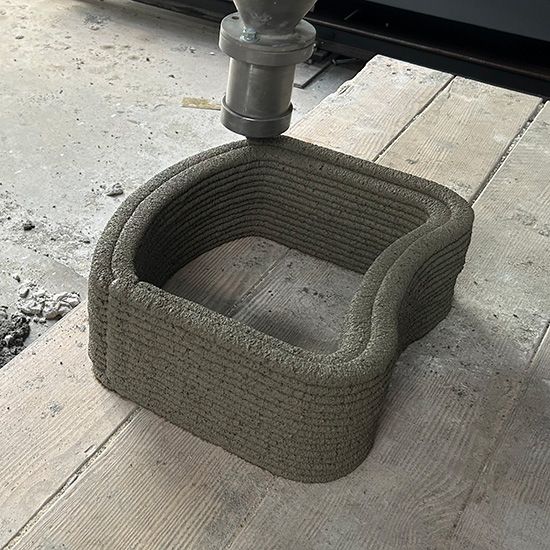 P-Crete 3D 列印砂漿