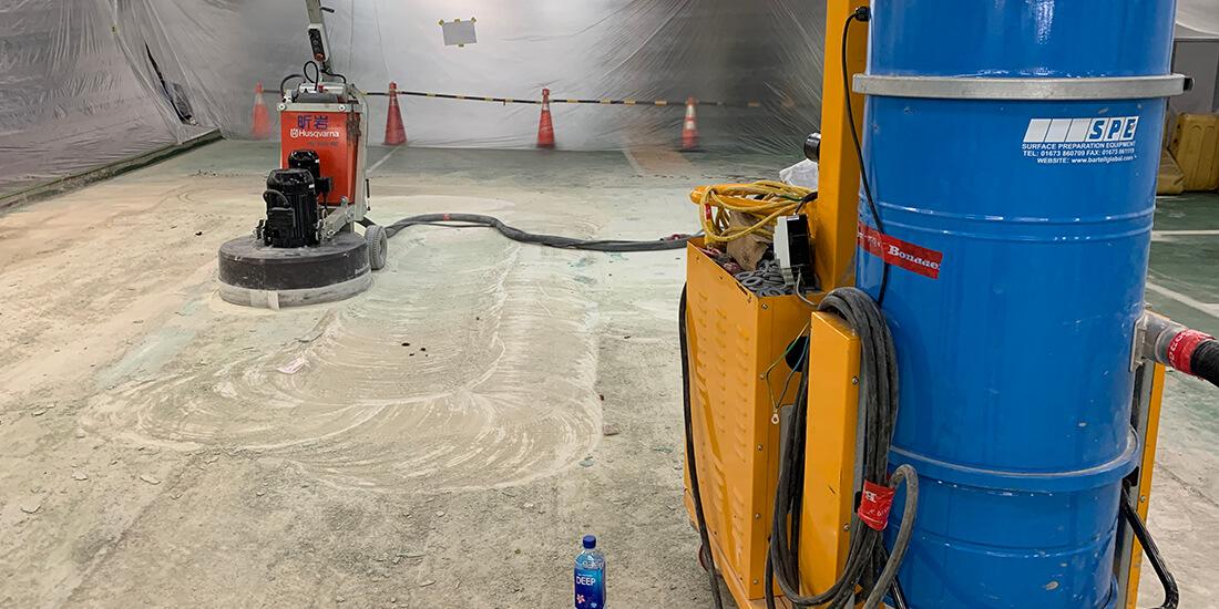Baggage Conveyor Area Repairing