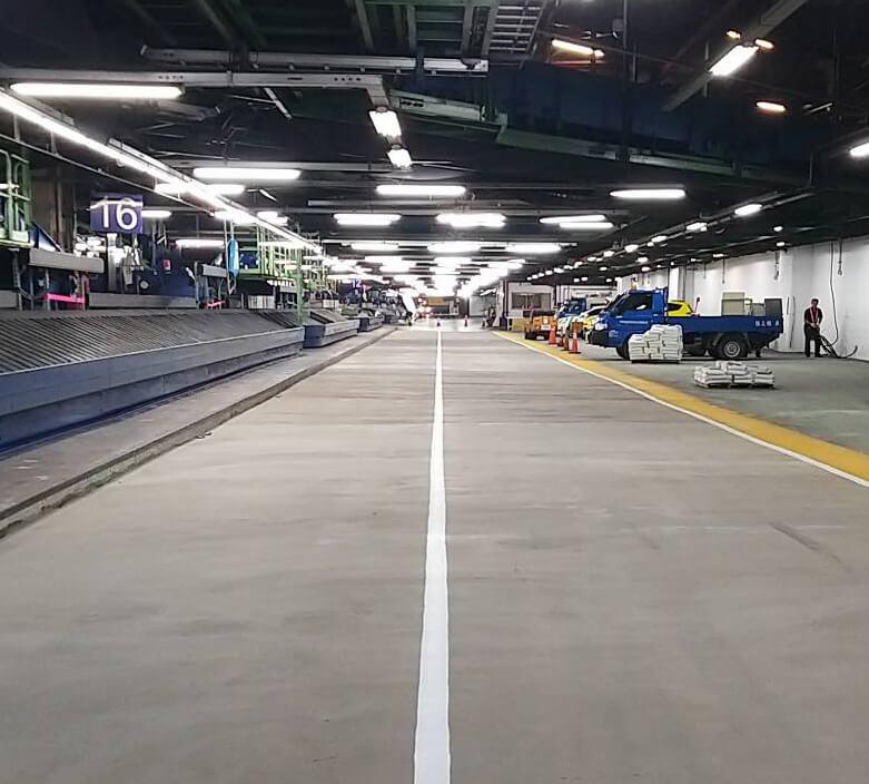 Baggage Conveyor Area Repairing