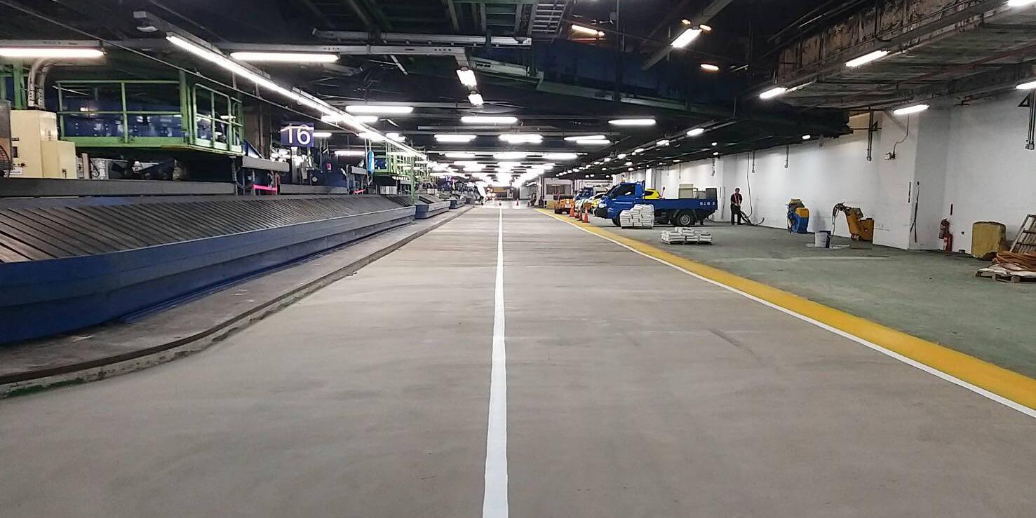 Baggage Conveyor Area Repairing