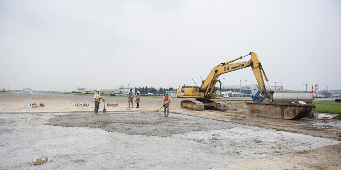 Taoyuan Airport Apron Repairing