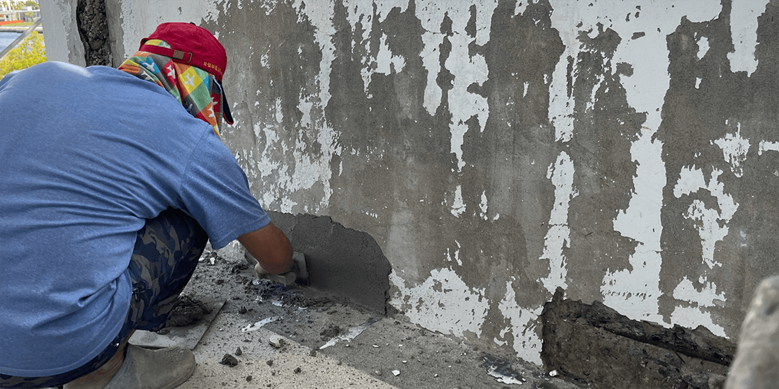 Renovation of Old Structure Repairing - PAPO'A HARBOR HOTEL