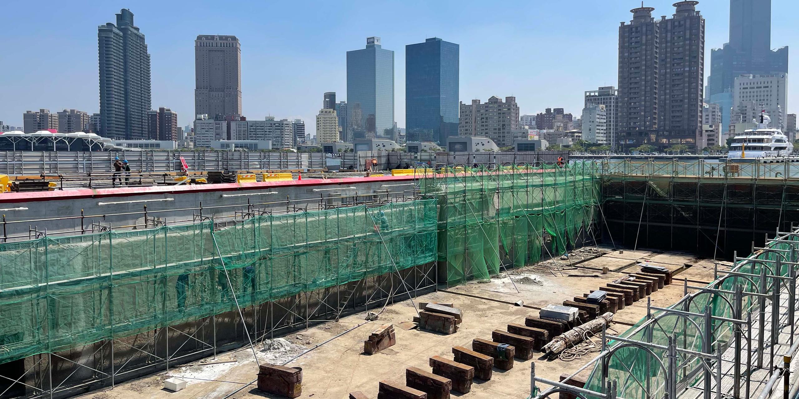 Kaohsiung Shipyard Project #Salt-resistant Mortar