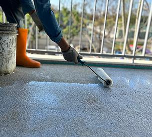 Pebble Terrace Waterproofing and Protection