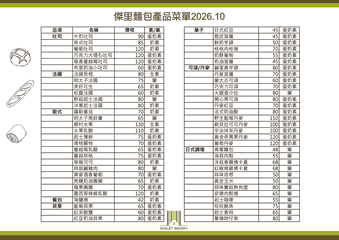 麵包目錄