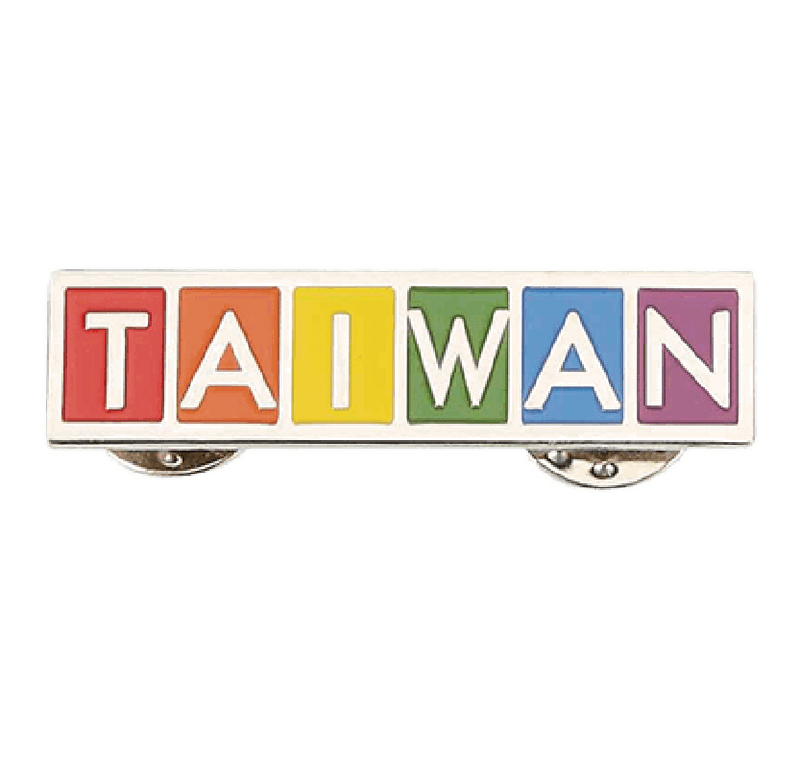 彩虹TAIWAN徽章