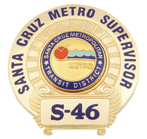 SANTA CRUZ METRO徽章