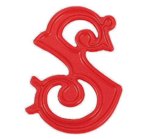 S字型徽章