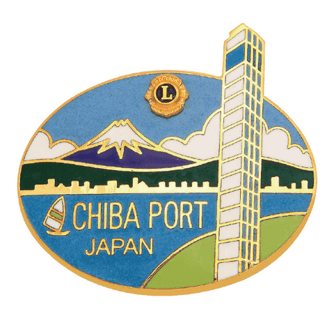 CHIBA 獅子會徽章