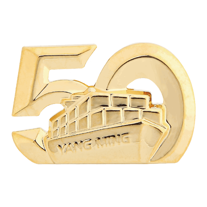 陽明海運50週年徽章