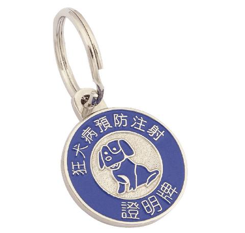 Rabies Vaccine Keychain