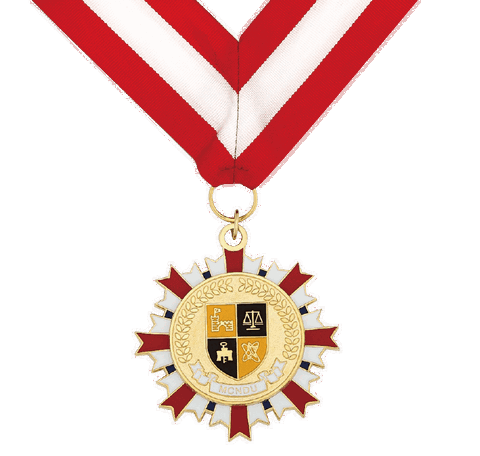 MCNDU Ribbon with Medal