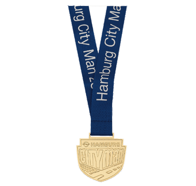 HAMBURG Ribbon with Medal